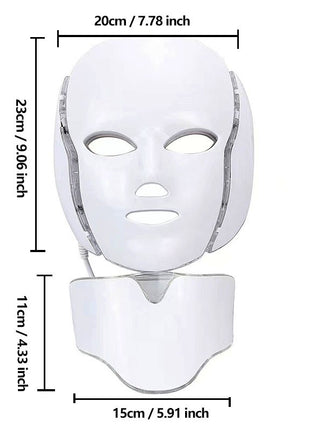 HydraLuxe - LED Ansiktsmask – Professionell Hudvård