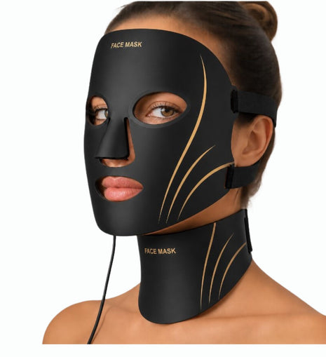 HydraGlow - LED Ansiktsmask – 7 Färgers Ljusterapi