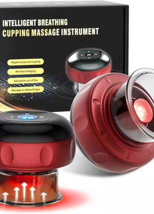 Elektrisk Sugkopp Massage – Smart Cupping med Värmefunktion