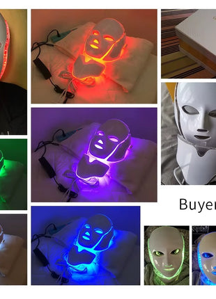 HydraLuxe - LED Ansiktsmask – Professionell Hudvård