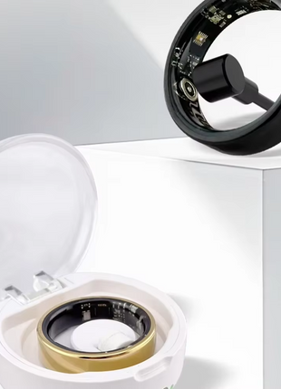 Smart Ring – Stilren Fitness Tracker (Vattentät iOS/Android)