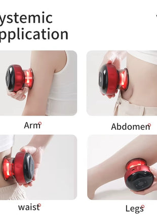 Elektrisk Sugkopp Massage – Smart Cupping med Värmefunktion