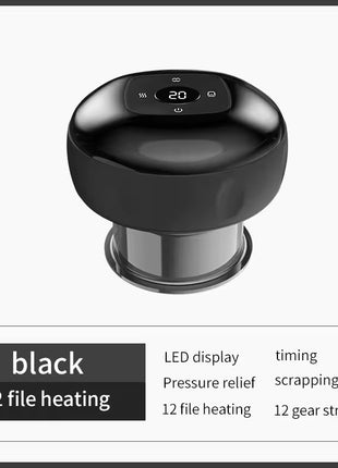 Elektrisk Sugkopp Massage – Smart Cupping med Värmefunktion